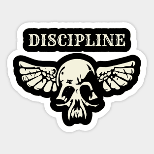 discipline Sticker